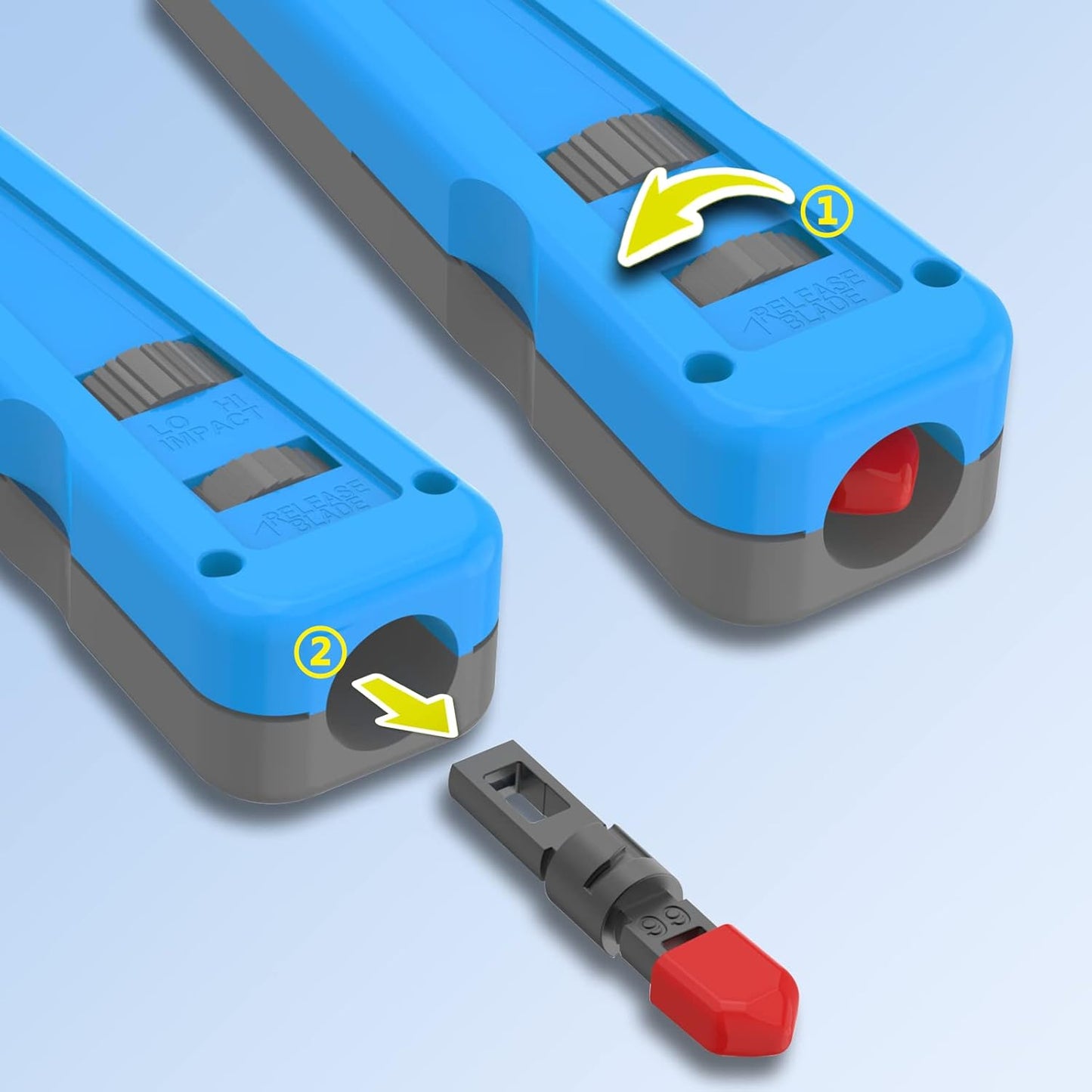 LEENUE 110 Ethernet Keystone Punch Down Tool