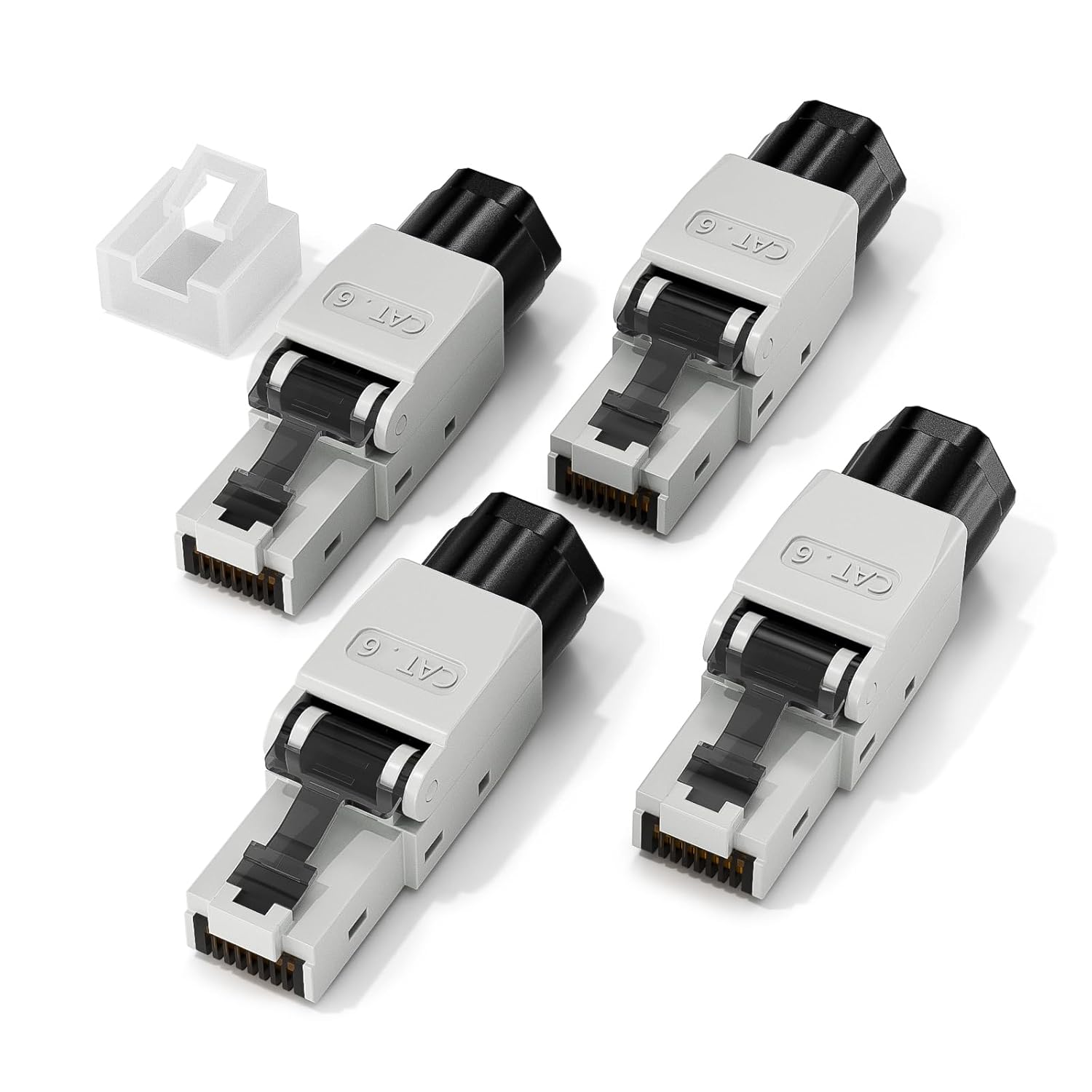 ゆうじ　No.8 No.T5 LEENUE Unshielded Toolless CAT6 RJ45 Connector