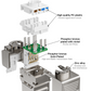 LEENUE RJ45 Keystone Jack Cat7