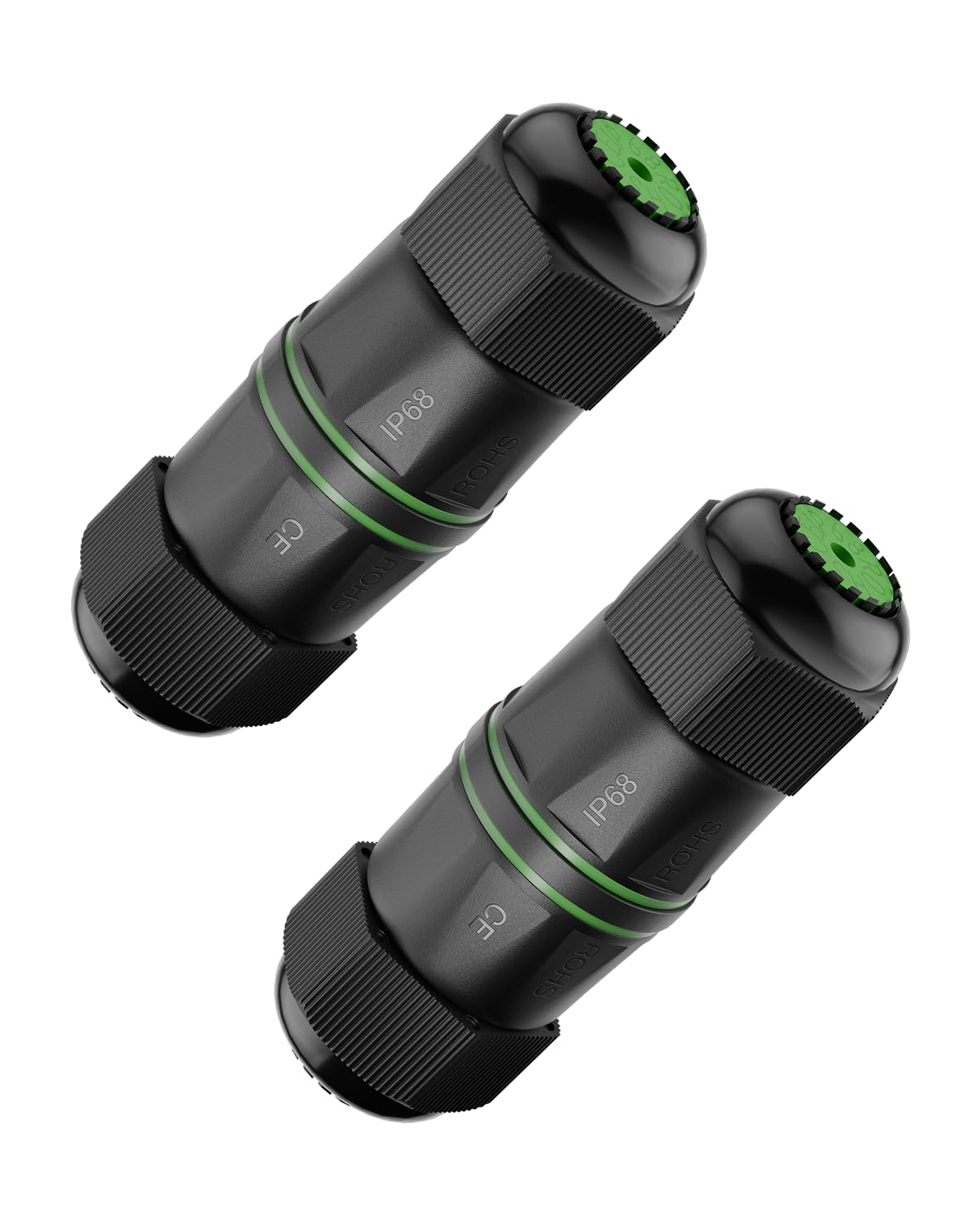 LEENUE CAT6 Waterproof RJ45 Coupler IP68 Short Profile