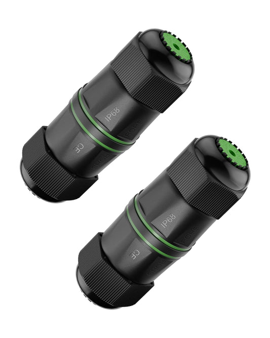 LEENUE CAT6 Waterproof RJ45 Coupler IP68 Short Profile