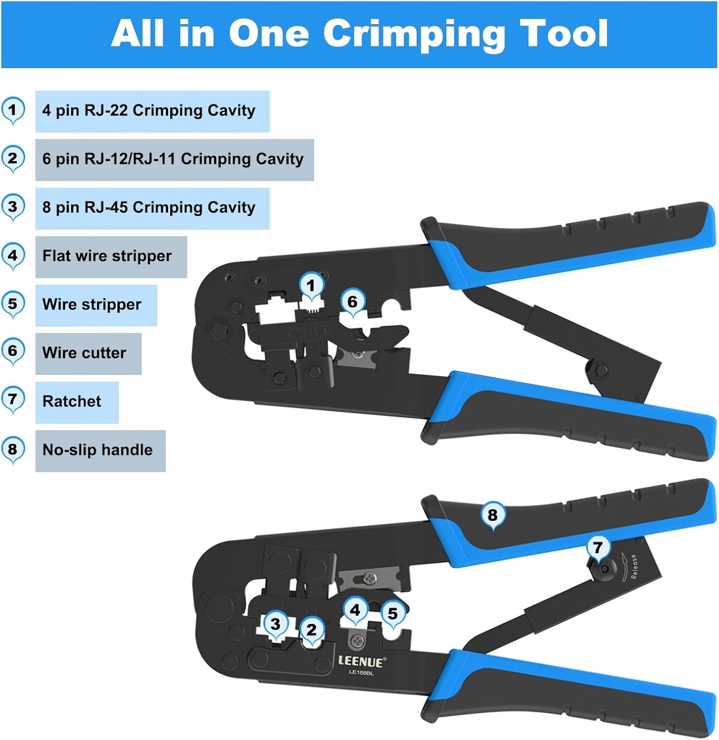 LEENUE Crimp Tool
