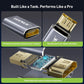 LEENUE HDMI Coupler 8K Female to Female Connector, HDMI 2.1 Aluminum Adapter, 8K@60Hz / 4K@120Hz, 2 Pack
