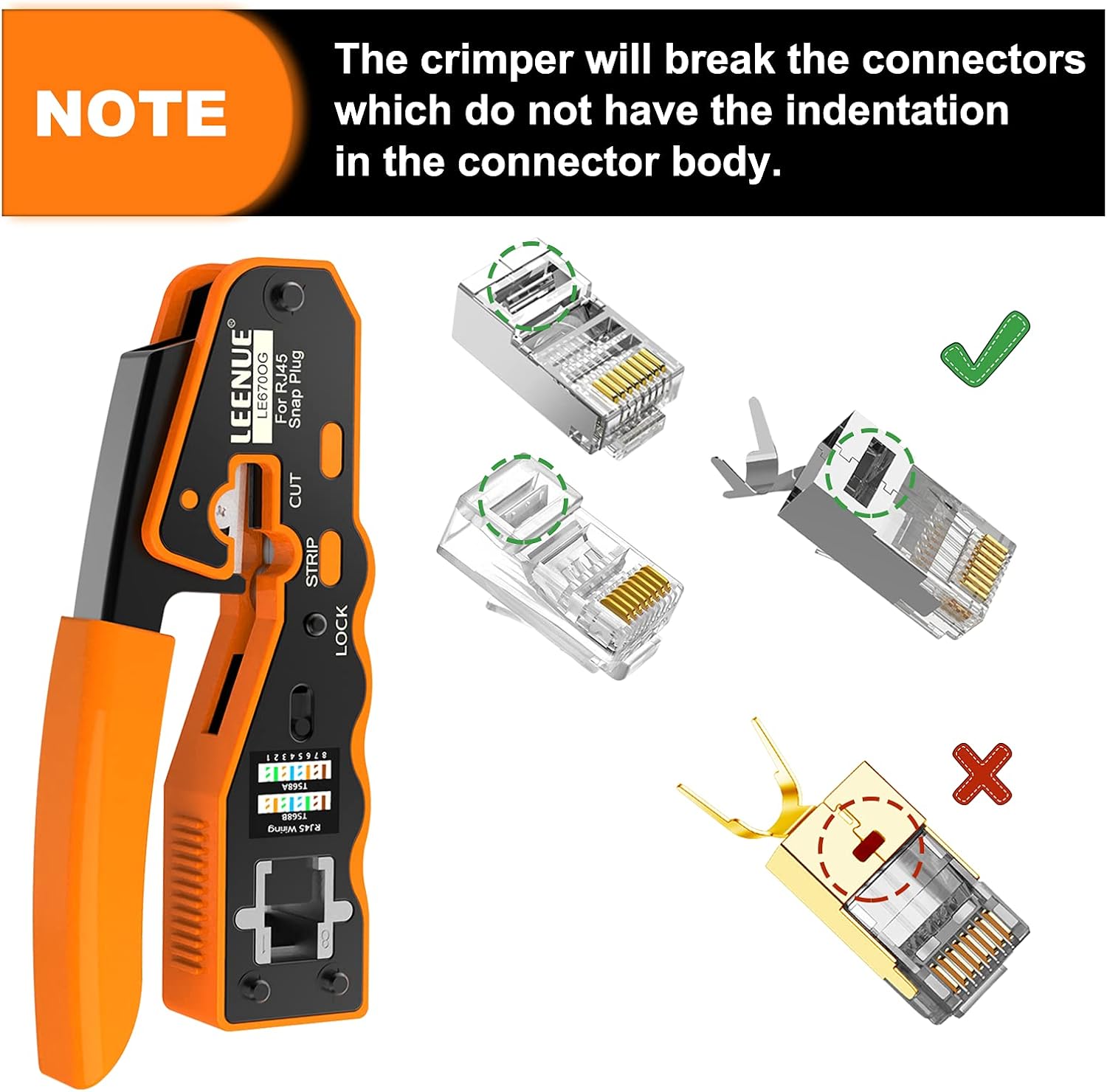 RJ45 All-in-one Cable Stripper Cutter Tool