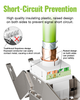 LEENUE RJ45 Keystone Jack Cat7