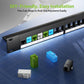 LEENUE 1U Cat6 24 Port Blank Keystone Patch Panel