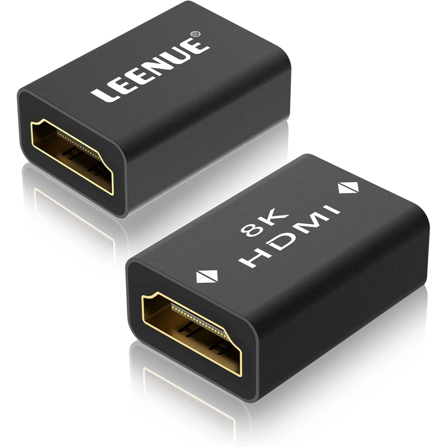 LEENUE HDMI Coupler 8K, Female to Female 2.1 HDMI Adapter