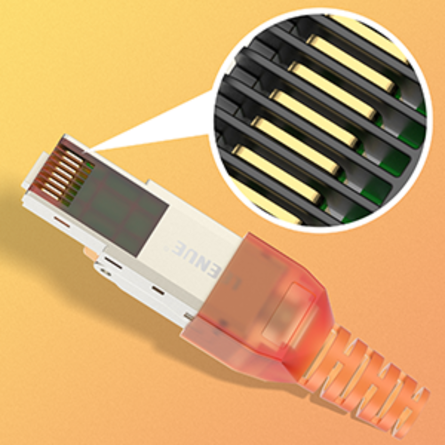 LEENUE RJ45 Cat7 Toolless Shielded Connector