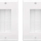 Single Gang Brush Wall Plate