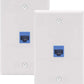 Ethernet Wall Plate 1 Port