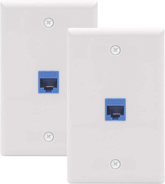 Ethernet Wall Plate 1 Port
