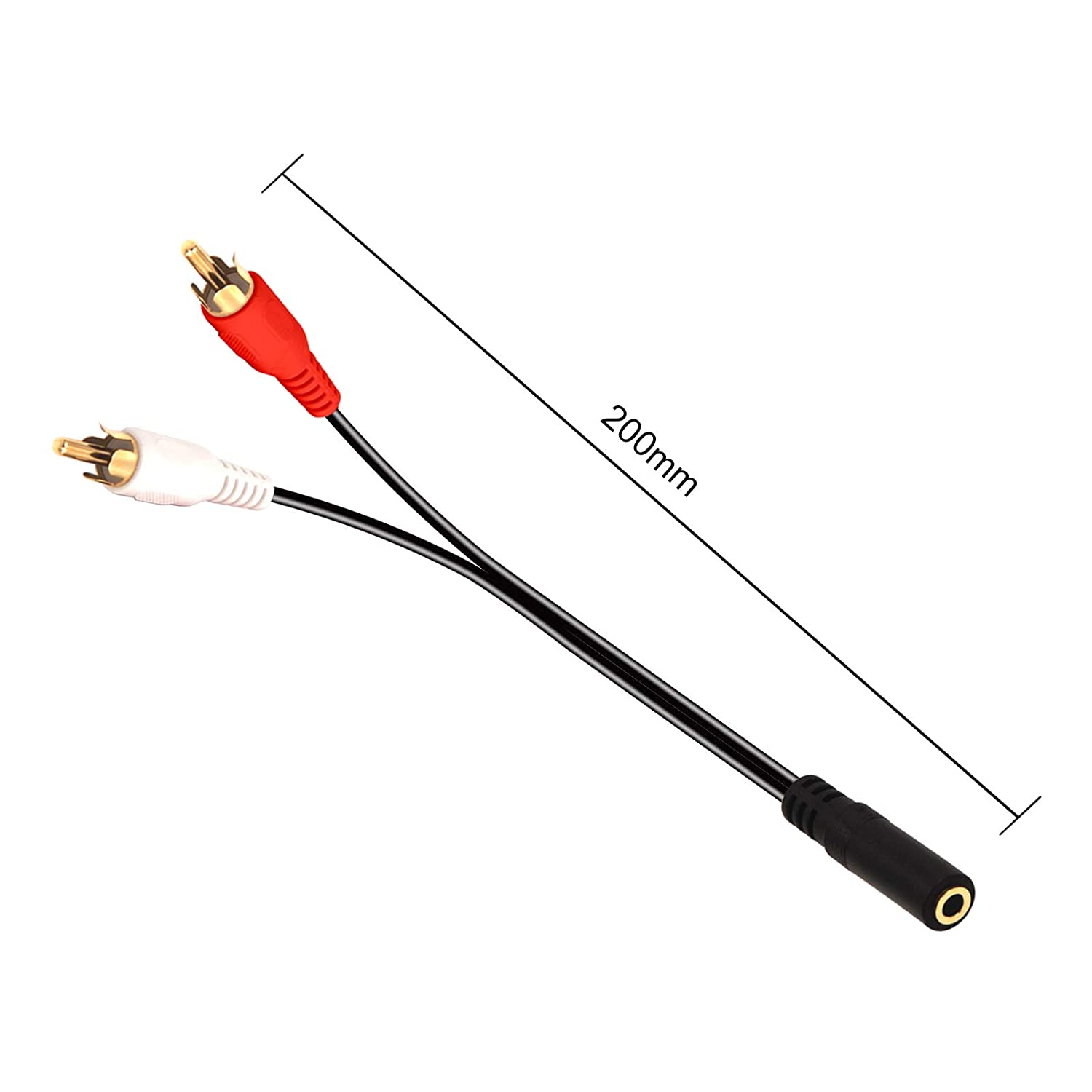 AUX to RCA Audio Stereo Cable