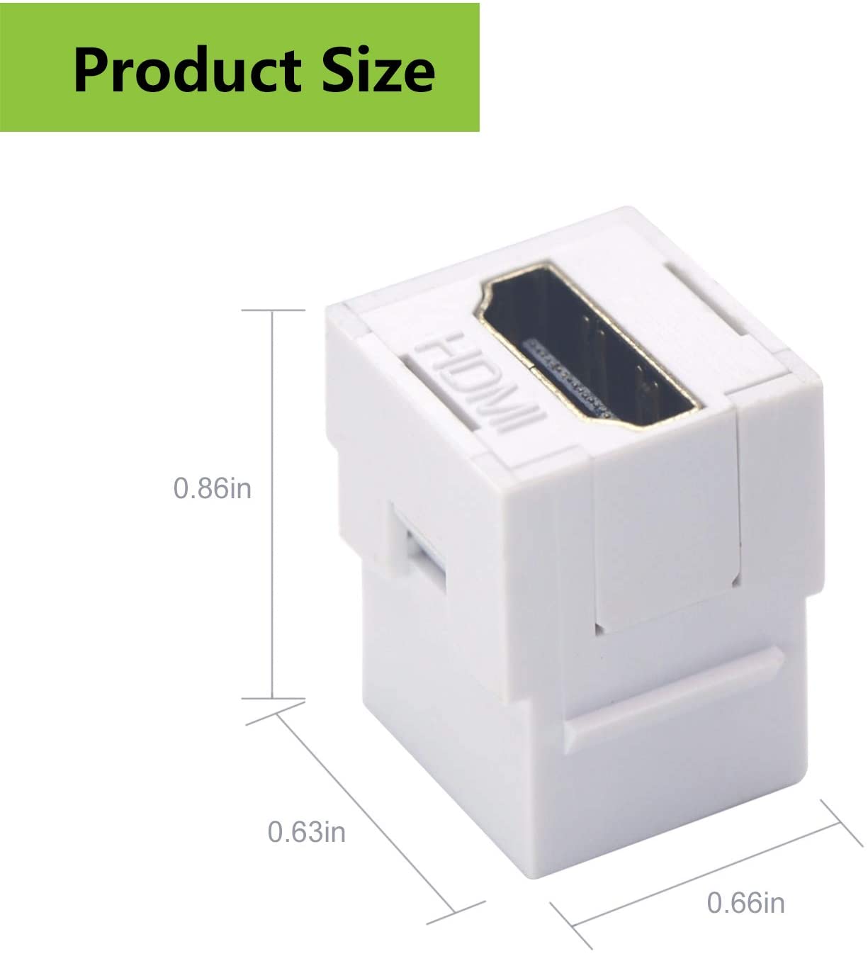 HDMI Keystone Jack Insert