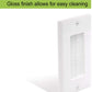 Single Gang Brush Wall Plate