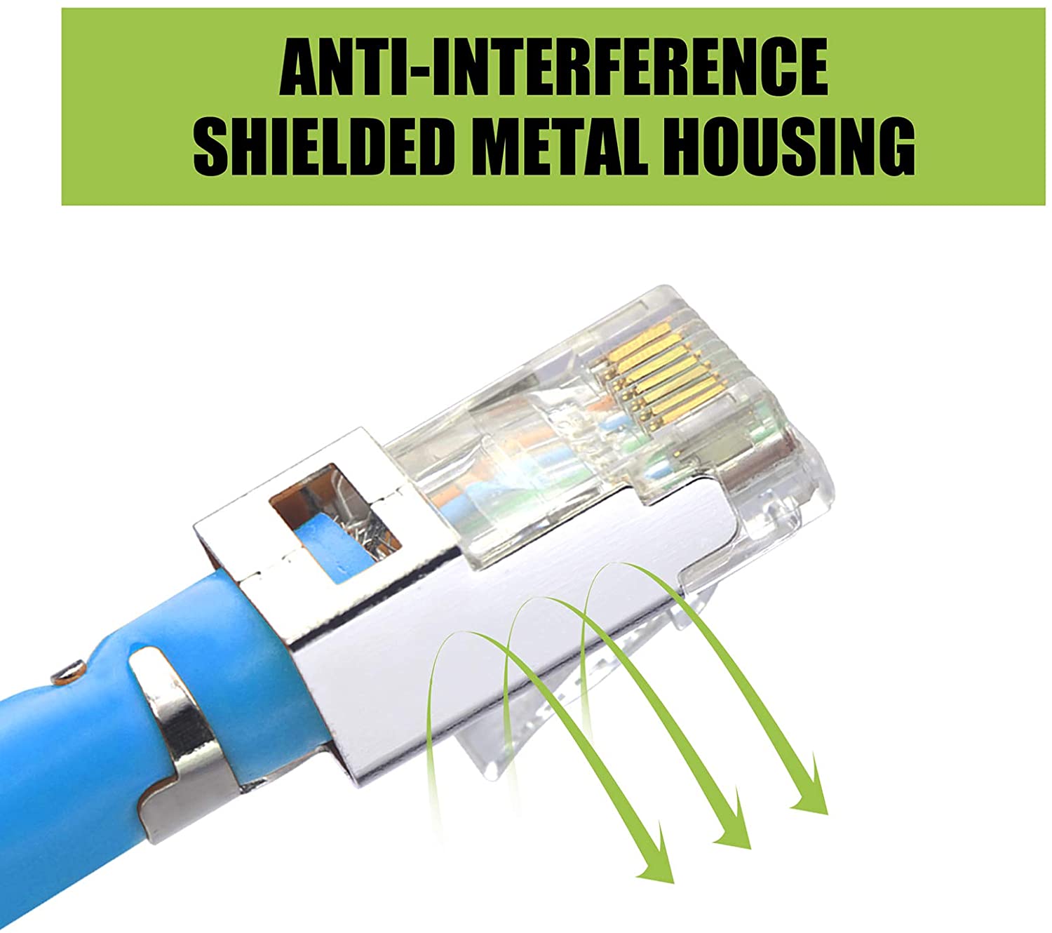 Cat6A Shielded Ethernet Connector